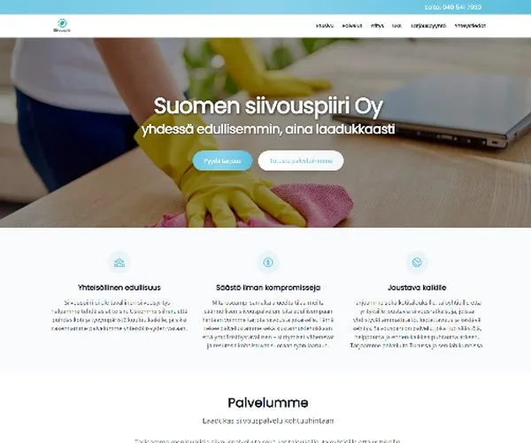 Siivouspiiri kotisivut